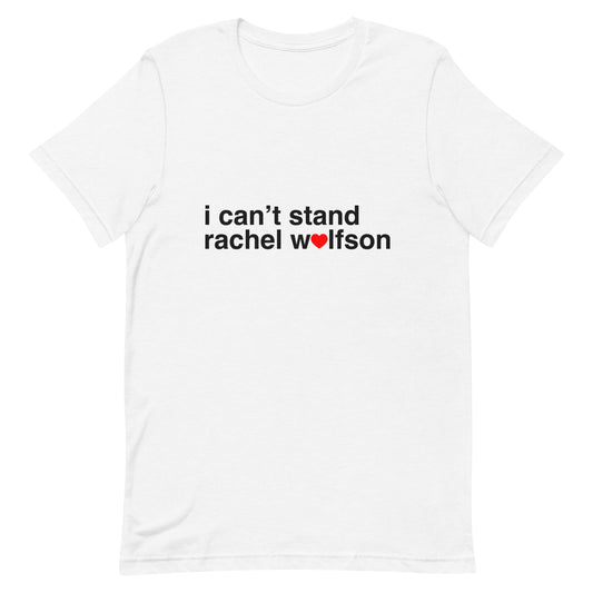 I Can't Stand Tee WHT